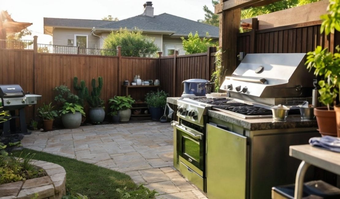 outdoor kitchens in North carolina