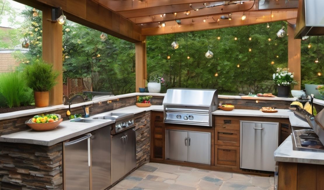 installation of outdoor kitchens in North carolina