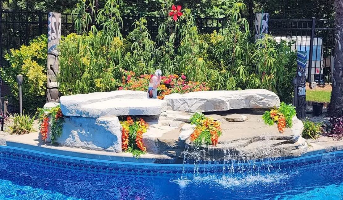 4 water falls installation service in North Carolina