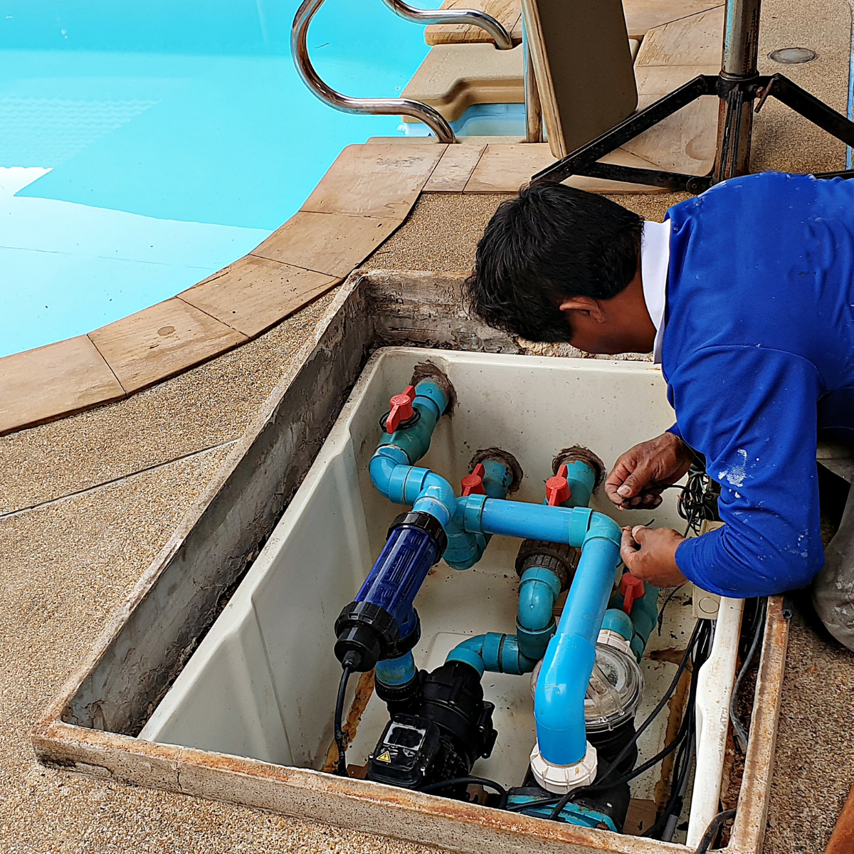 local pool cleaning and maintenance in NC